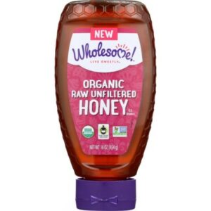 WHOLESOME SWEETENERS Unfiltered Honey