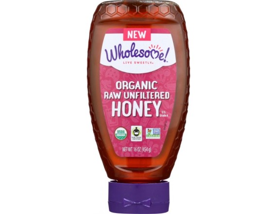 WHOLESOME SWEETENERS Unfiltered Honey