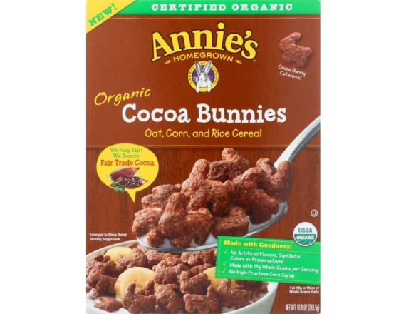 ANNIES Cocoa Bunnies Cereal