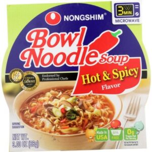 Nongshim Bowl Noodle Hot & Spicy