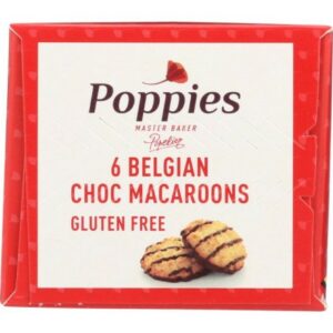 poppies macaroons