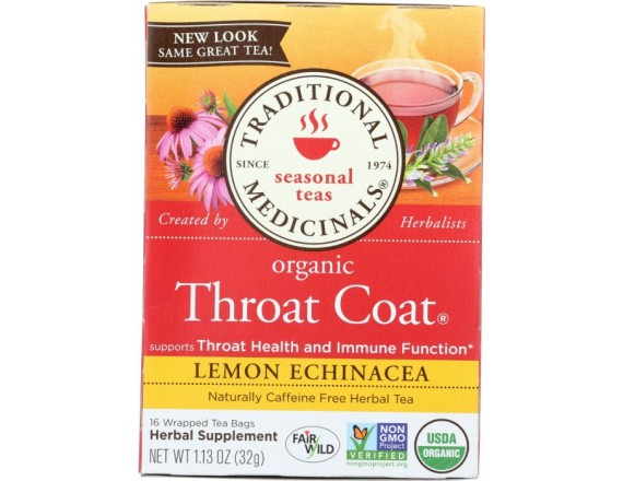 Organic Lemon Echinacea Throat Coat