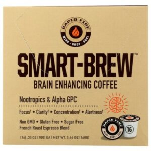 Rapid fire smart-brew coffee pods