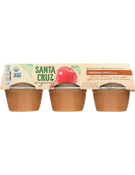 Santa Cruz Organic Cinnamon Apple Sauce