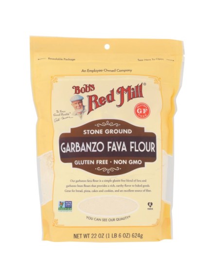 Garbanzo & Fava Bean Flour