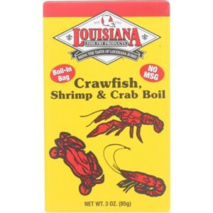 Louisiana Boil Crab Seed Bag