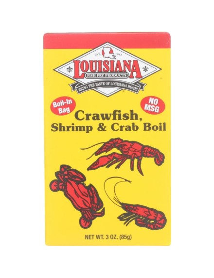 Louisiana Boil Crab Seed Bag