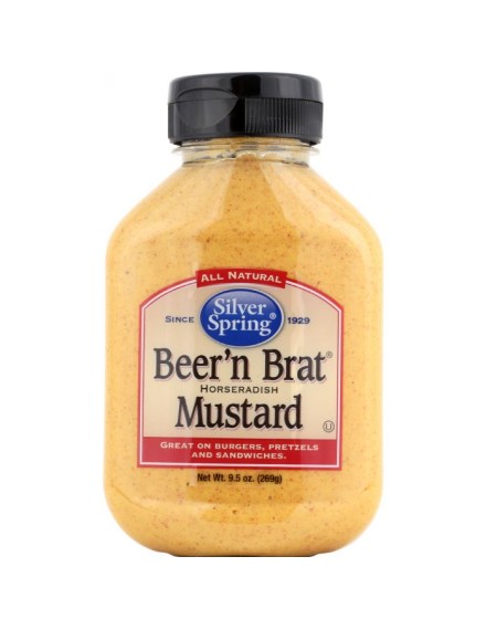 Silver Spring Mustard Beer 'n Brat