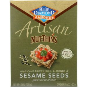 Blue Diamond Almonds Artisan Nut-Thins Sesame Seeds