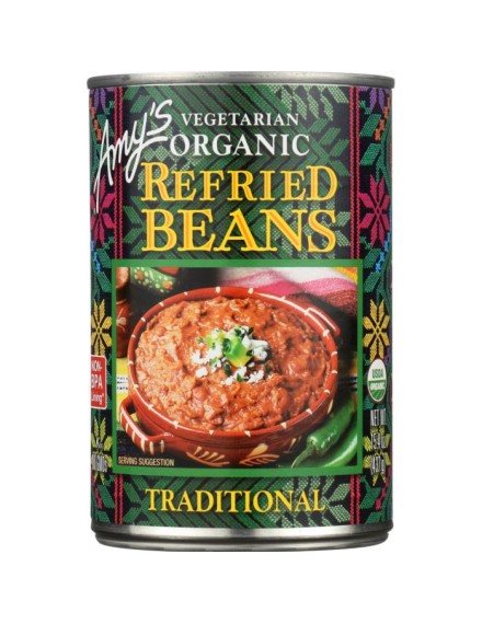 Amy's Organic Vegetarian Traditional Refried Beans
