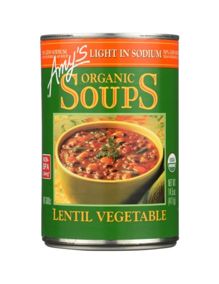 Amy’s Organic Lentil Vegetable Soup