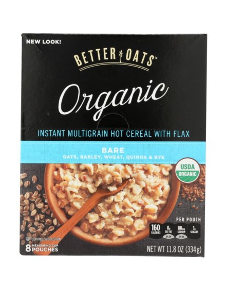 Better Oats Instant Hot Cereal with Flax