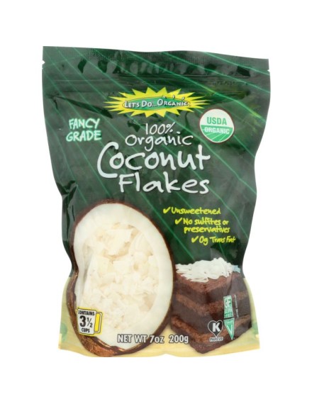 Lets Do Organics Coconut Flakes
