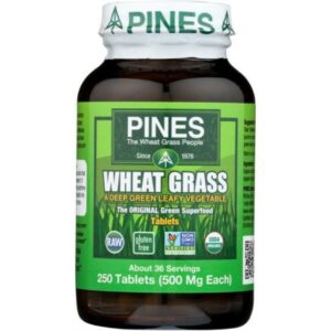 PINES Wheat Grass Tablets