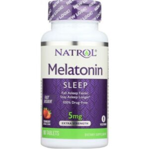 Natrol Melatonin Strawberry tablets