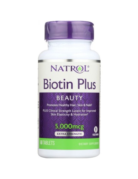 Natrol Biotin Plus + Lutein