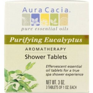 Aura Cacia Purifying Eucalyptus Shower Tablets