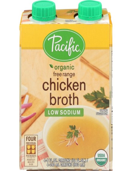 Pacific Foods Organic Low Sodium Chicken Broth