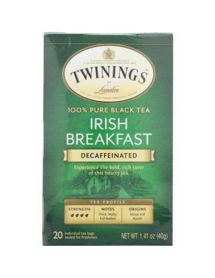 Twinings Irish Breakfast Tea Decaffeinated