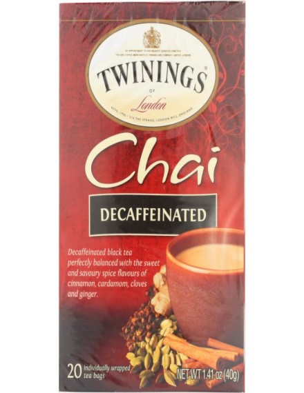 Twining Decaffeinated Chai Tea