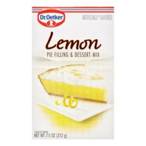 DR Oetker Lemon Pie Filling & Dessert Mix
