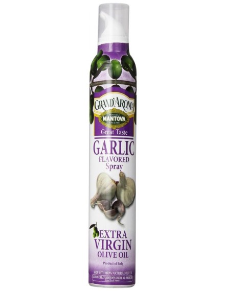 Mantova Garlic Flavored Extra Virgin Olive Oil Spray