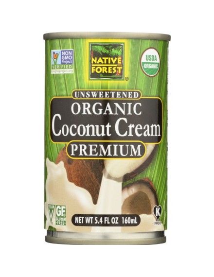 Native Forest Unsweetened Organic Coconut Cream