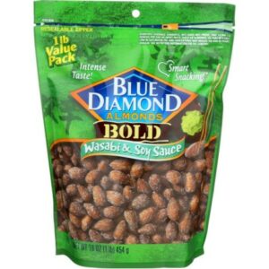 Blue Diamond Almonds Bold Wasabi & Soy Sauce