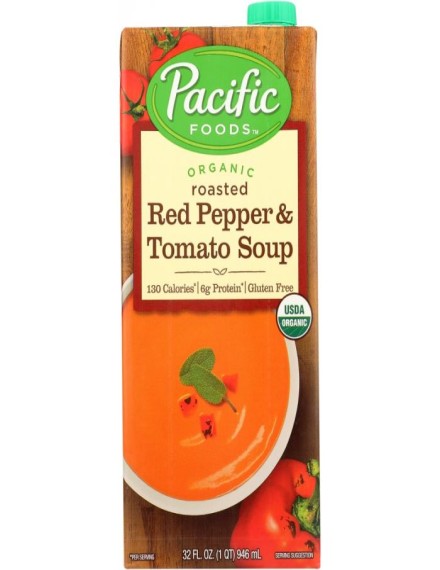 Pacific Foods Organic Red Pepper and Tomato Soup