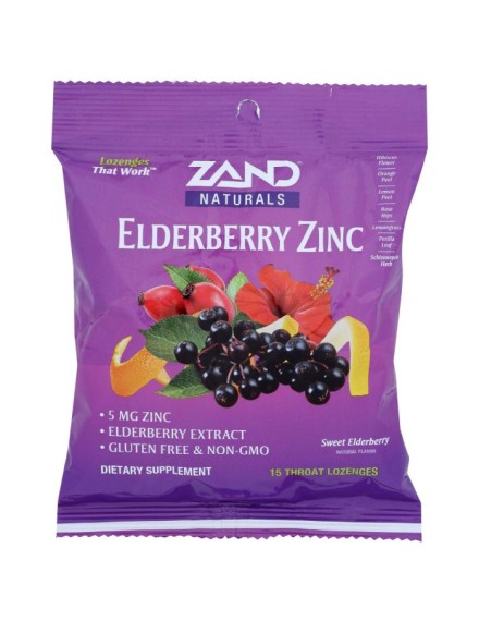 ZAND Zinc Elderberry Lozenges