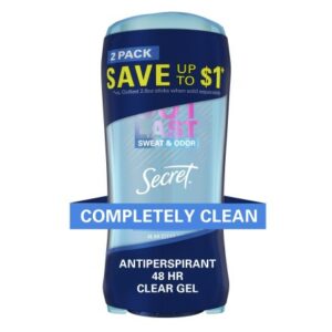 secret gel deodorant