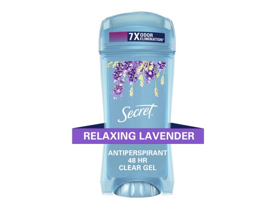 secret lavender gel deodorant