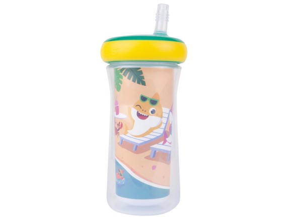 insulated cup with straw