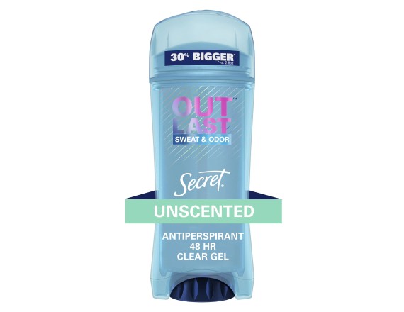 Secret Unscented Deodorant