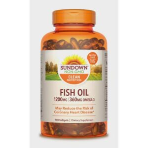 Sundown Fish Oil Softgels