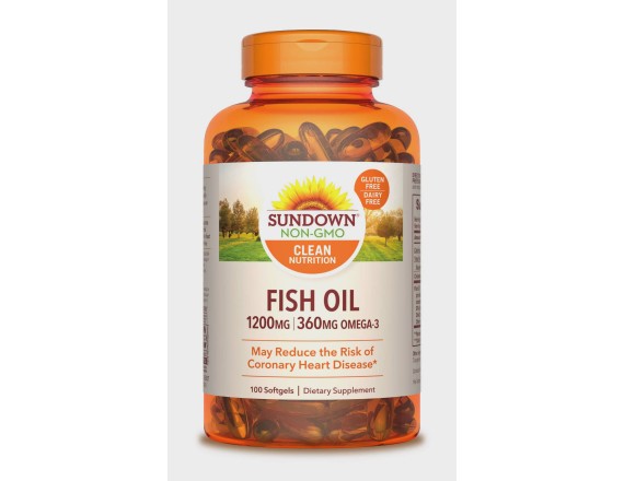 Sundown Fish Oil Softgels