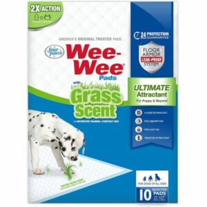 Four Paws Grass Scented Puppy Pads