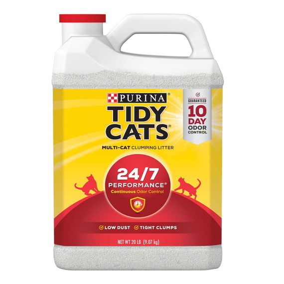 Purina Tidy Cats Clumping Cat Litter, Multi Cat Litter, 20 lb. Jug (2 Pack)