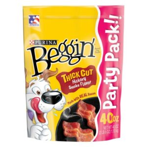 Purina Beggin' Strips With Real Meat Dog Treats, Thick Cut Hickory Smoke Flavor